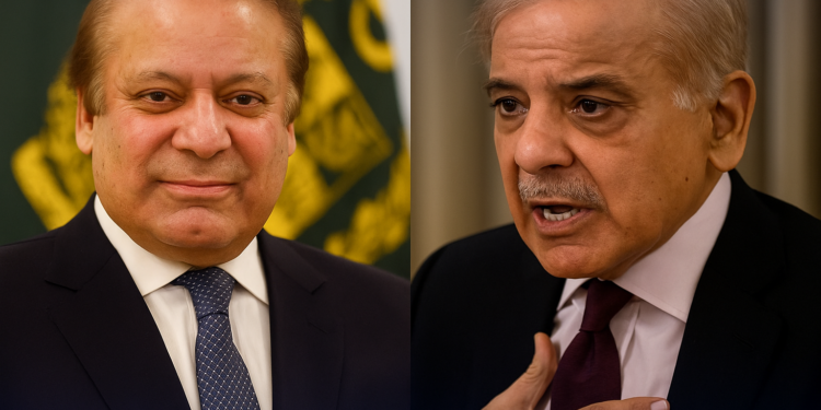 وزیراعظم شہباز شریف کی نواز شریف سے اہم ملاقات ، پاک افغان بارڈر پر جھڑپوں سمیت موجودہ علاقائی اور ملکی صورتحال پر گفتگو