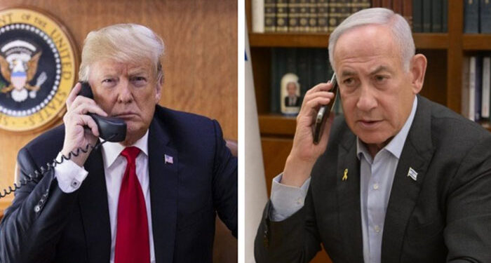 حماس سے معاہدے کے بعد نیتن یاہو کا ٹرمپ کو فون، دونوں رہنماؤں کی ایک دوسرے کو مبارکباد