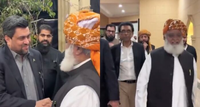 ایم کیو ایم وفدکی مولانا فضل الرحمان سے ملاقات، آئینی ترمیم کا مسودہ پیش کردیا