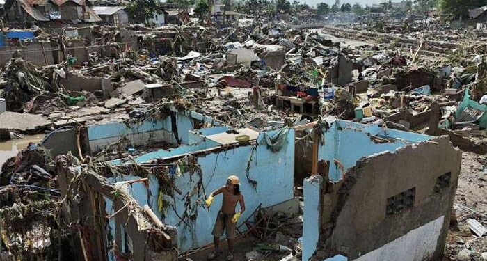 فلپائن میں سمندری طوفان کالمیگی کی تباہی، 140 افراد ہلاک