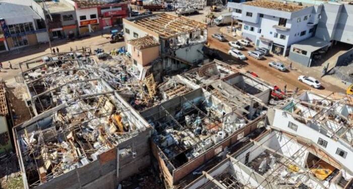 برازیل میں طوفانی بگولے کی تباہی: 6 افراد ہلاک، 750 زخمی