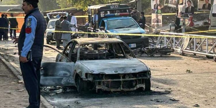اسلام آباد جوڈیشل کمپلیکس دھماکے کا مقدمہ تھانہ سی ٹی ڈی میں درج