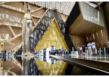 مصر کے عظیم الشان عجائب خانے نے دنیا کیلئے اپنے دروازے کھول دیے