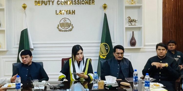 ڈپٹی کمشنر امیرا بیدار کی زیر صدارت وال چاکنگ کے خاتمے سے متعلق اجلاس کا انعقاد