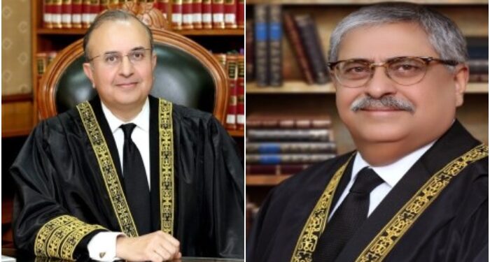 سپریم کورٹ کے جج جسٹس منصور علی شاہ اور جسٹس اطہر من اللہ نے استعفیٰ دے دیا