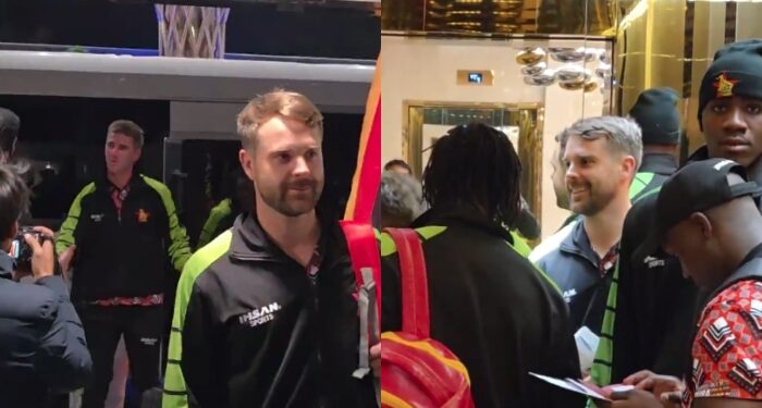 زمبابوے کرکٹ ٹیم 3 ملکی سیریز کیلئے اسلام آباد پہنچ گئی