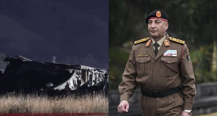 انقرہ سے طرابلس کیلئے اڑان بھرنے والا طیارہ گر کر تباہ، لیبیا کے آرمی چیف جاں بحق