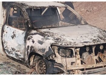 خیبرپختونخوا: کرک میں پولیس موبائل پر حملہ کرنیوالے 8 دہشتگرد ہلاک