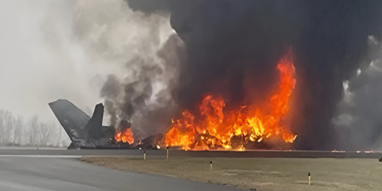 امریکی ریاست نارتھ کیرولائنا میں چھوٹا طیارہ گر کر تباہ، 7 افراد ہلاک