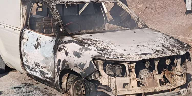 کرک میں پولیس موبائل پر فائرنگ سے 5 اہلکار شہید