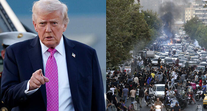 ایران نے پرامن مظاہرین پر تشددکیا تو امریکا ان کے بچاؤ کیلئے آئے گا: ٹرمپ کی دھمکی
