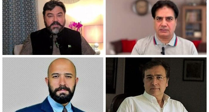 9 مئی ڈیجیٹل دہشتگردی کیس: عادل راجا، صابر شاکر، وجاہت سعید اور معید پیرزادہ کو 2، 2 بار عمر قید کی سزا