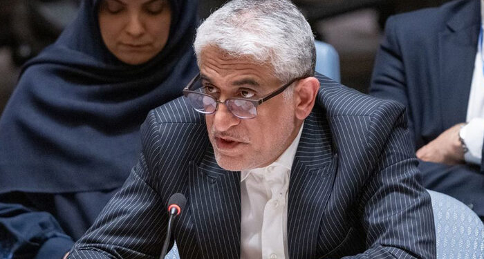 امریکا فوجی مداخلت کا بہانہ تلاش کر رہا ہے: اقوام متحدہ میں ایرانی سفیر