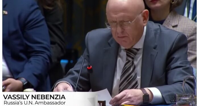 سلامتی کونسل کا اجلاس سرکس سےزیادہ کچھ نہیں: روسی مندوب امریکا پر برہم