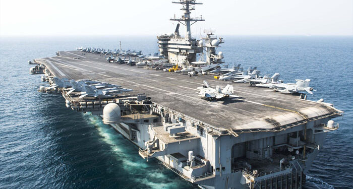 امریکا نے ایران کی جانب بڑی فورس روانہ کردی، جنگی بحری جہاز اور طیارے شامل