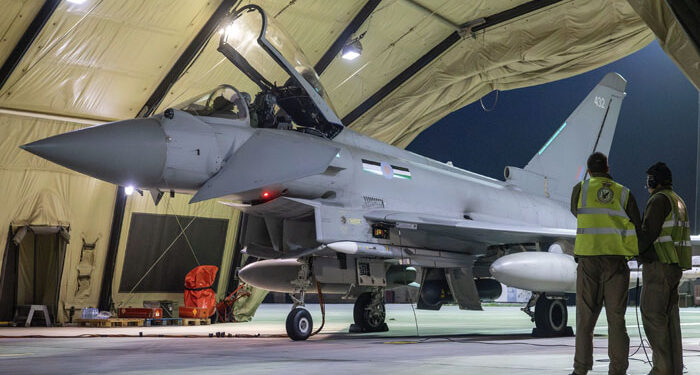 ایران امریکا کشیدگی: برطانیہ نے قطر میں لڑاکا طیارے تعینات کردیے