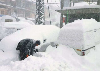 خیبر پختونخوا اور بلوچستان میں آج سے شدید بارشوں اور برفباری کے نئے سلسلے کی پیشگوئی