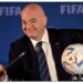 فیفا کے صدر جیانی انفنٹینو کا دورہ پاکستان کا اعلان