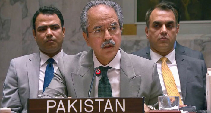 یوکرین مسئلے کا حل مذاکرات سے ہی ممکن ہے: پاکستانی مندوب