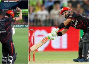 بگ بیش لیگ: سست بیٹنگ کرنے پر کپتان نے محمد رضوان کو میدان سے باہر بلا لیا