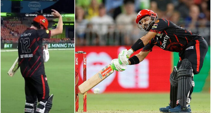 بگ بیش لیگ: سست بیٹنگ کرنے پر کپتان نے محمد رضوان کو میدان سے باہر بلا لیا